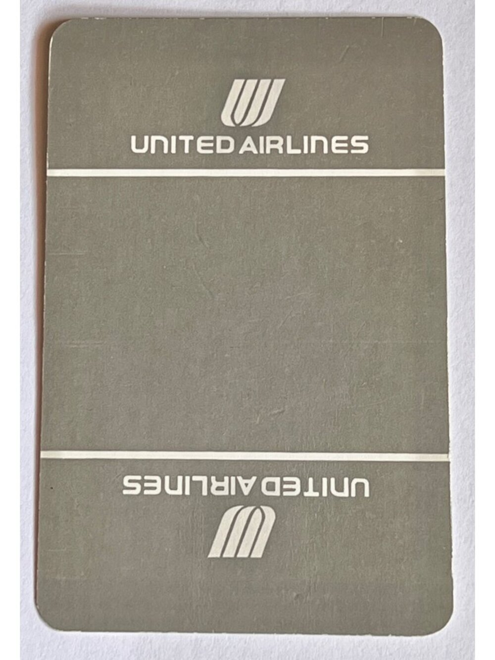 United Airlines Playing Card Deck Complete With Original Box 1970s Gift Games - Picture 7 of 8